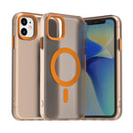 Coque de téléphone hybride Candy Magsafe PC TPU, Pour iPhone 12, Pour iPhone 11 Pro Max, Pour iPhone 11, Pour iPhone 11 Pro
