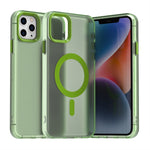 Coque de téléphone hybride Candy Magsafe PC TPU, Pour iPhone 12, Pour iPhone 11 Pro Max, Pour iPhone 11, Pour iPhone 11 Pro