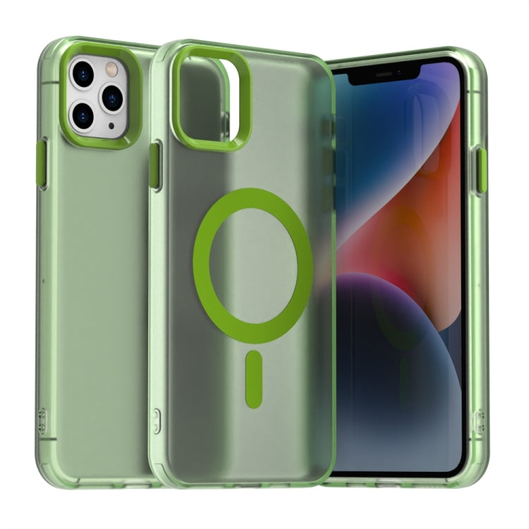 Coque de téléphone hybride Candy Magsafe PC TPU, Pour iPhone 12, Pour iPhone 11 Pro Max, Pour iPhone 11, Pour iPhone 11 Pro