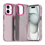 Coque de téléphone antichoc hybride en TPU et PC Candy, Pour iPhone 16 Plus, Pour iPhone 16, Pour iPhone 15 Pro Max, Pour iPhone 15 Pro, Pour iPhone 15 Plus, Pour iPhone 15