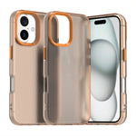 Coque de téléphone antichoc hybride en TPU et PC Candy, Pour iPhone 16 Plus, Pour iPhone 16, Pour iPhone 15 Pro Max, Pour iPhone 15 Pro, Pour iPhone 15 Plus, Pour iPhone 15