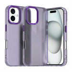 Coque de téléphone antichoc hybride en TPU et PC Candy, Pour iPhone 16 Plus, Pour iPhone 16, Pour iPhone 15 Pro Max, Pour iPhone 15 Pro, Pour iPhone 15 Plus, Pour iPhone 15