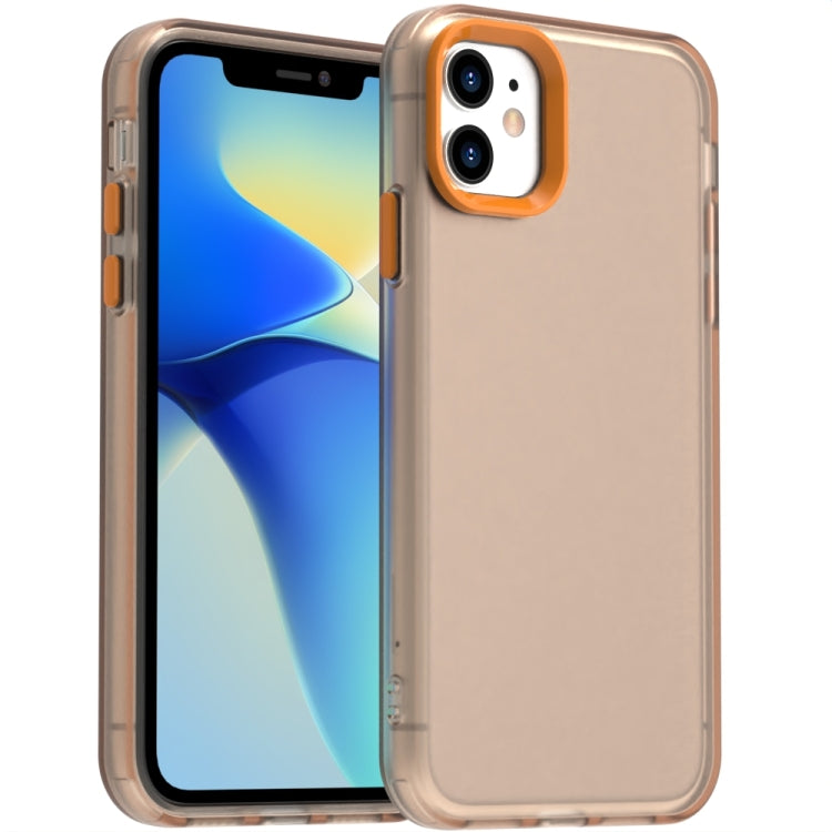 Coque de téléphone antichoc en TPU hybride PC bonbon, pour iPhone 11 Pro