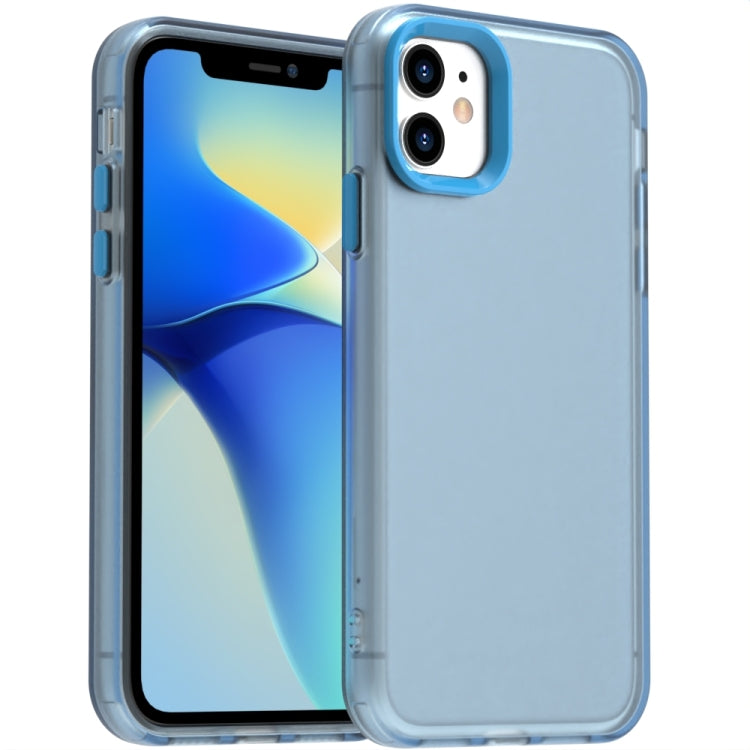 Coque de téléphone antichoc en TPU hybride PC bonbon, pour iPhone 11 Pro