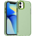 Coque de téléphone antichoc en TPU hybride PC bonbon, pour iPhone 11 Pro