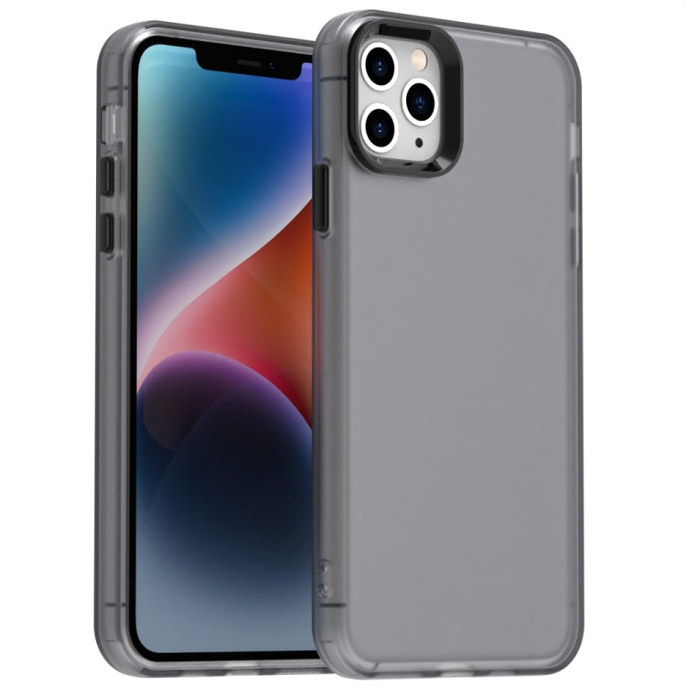 Coque de téléphone antichoc en TPU hybride PC bonbon, pour iPhone 11 Pro