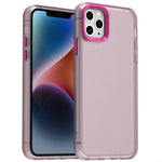 Coque de téléphone antichoc en TPU hybride PC bonbon, pour iPhone 11 Pro