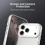 Coque de téléphone antichoc hybride en TPU et PC, pour iPhone 17 Pro Max, pour iPhone 17 Pro, pour iPhone 17, pour iPhone Air, pour iPhone 16 Pro Max, pour iPhone 16 Pro