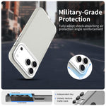 Coque de téléphone antichoc hybride en TPU et PC, pour iPhone 17 Pro Max, pour iPhone 17 Pro, pour iPhone 17, pour iPhone Air, pour iPhone 16 Pro Max, pour iPhone 16 Pro
