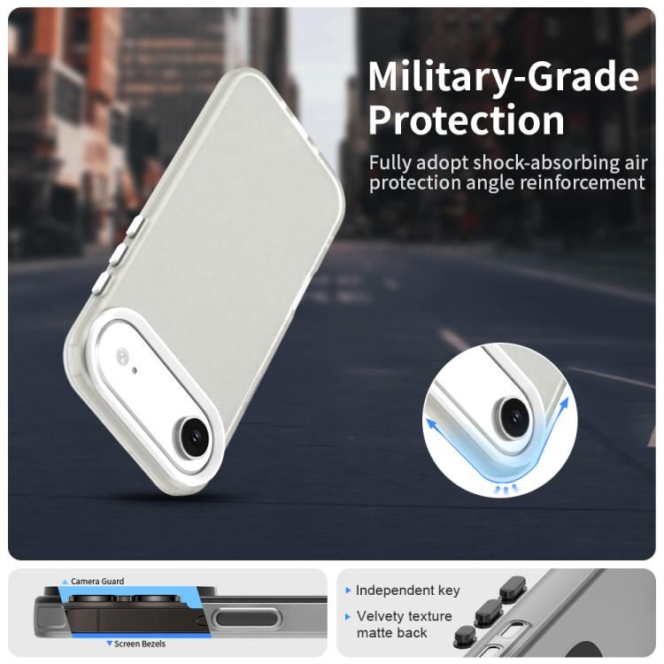Coque de téléphone antichoc hybride en TPU et PC Candy, Pour iPhone 16 Plus, Pour iPhone 16, Pour iPhone 15 Pro Max, Pour iPhone 15 Pro, Pour iPhone 15 Plus, Pour iPhone 15