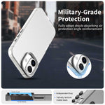 Coque de téléphone antichoc hybride en TPU et PC, pour iPhone 17 Pro Max, pour iPhone 17 Pro, pour iPhone 17, pour iPhone Air, pour iPhone 16 Pro Max, pour iPhone 16 Pro