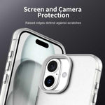 Coque de téléphone antichoc hybride en TPU et PC, pour iPhone 17 Pro Max, pour iPhone 17 Pro, pour iPhone 17, pour iPhone Air, pour iPhone 16 Pro Max, pour iPhone 16 Pro