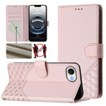 Étui en cuir gaufré nid d'abeille avec protection RFID, pour iPhone 17e / 16e, pour iPhone 17 Pro Max, pour iPhone 17 Pro, pour iPhone 17, pour iPhone Air, pour iPhone 16 Pro Max, pour iPhone 16 Pro, pour iPhone 16 Plus