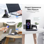 Chargeur sans fil pliable 3 en 1 DW08 15W