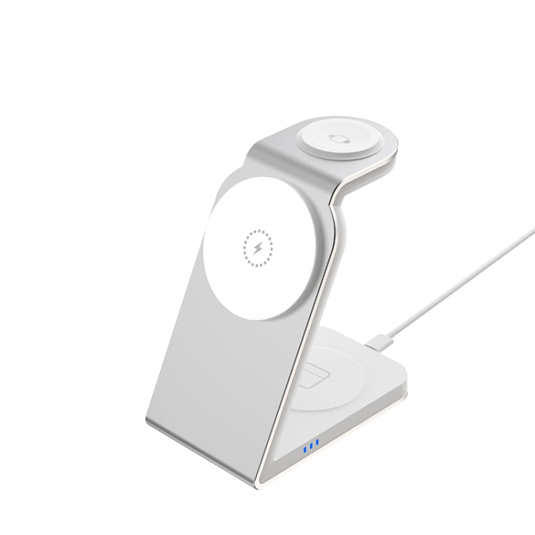 Chargeur magnétique sans fil 3-en-1 en métal SW18