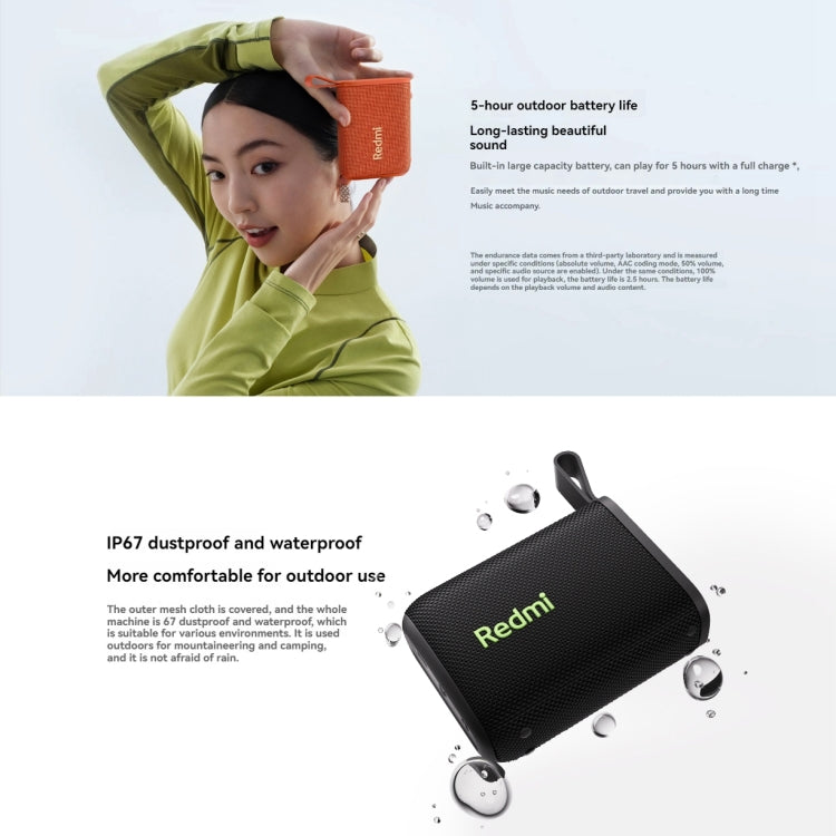 Enceinte Bluetooth portable étanche Xiaomi Redmi IP67