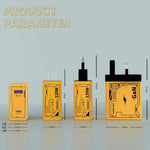 HX111 Chargeur ultra-rapide USB Type-C GaN 120W, prise US, prise EU, prise UK