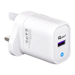 Chargeur rapide USB 120W, prise US, prise EU, prise UK