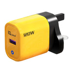Chargeur rapide USB 120W, prise US, prise EU, prise UK