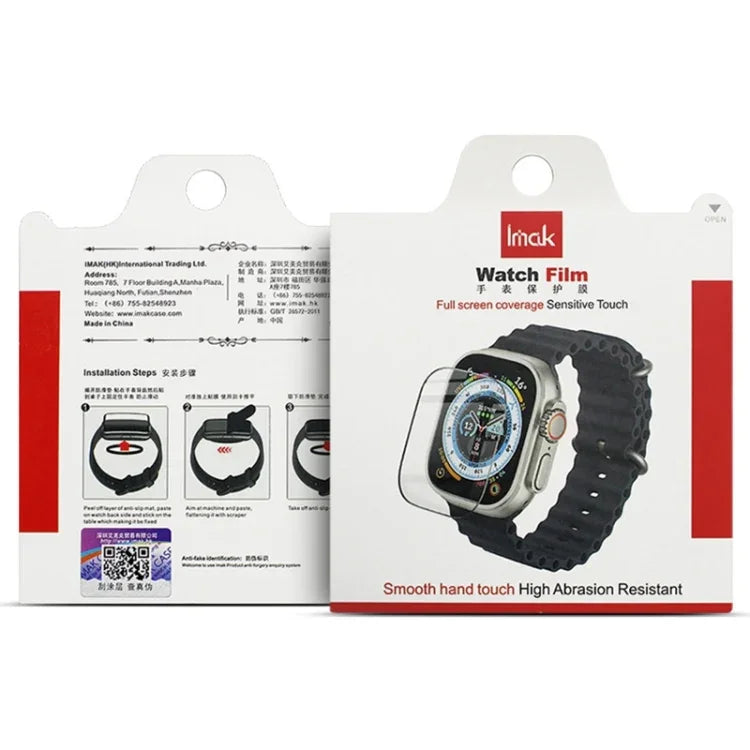Film protecteur en plexiglas HD imak pour montres connectées, compatible avec Google Pixel Watch 4 45 mm, Google Pixel Watch 4 41 mm, Google Pixel Watch 3 45 mm et Google Pixel Watch 3 41 mm