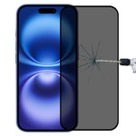 Film en verre trempé sérigraphié anti-espion pleine couverture, pour iPhone 17 Pro Max, pour iPhone 17 Pro, pour iPhone 17, pour iPhone Air, pour iPhone 16 Pro Max, pour iPhone 16 Pro, pour iPhone 16 Plus, pour iPhone 16