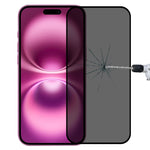 Film en verre trempé sérigraphié anti-espion pleine couverture, pour iPhone 17 Pro Max, pour iPhone 17 Pro, pour iPhone 17, pour iPhone Air, pour iPhone 16 Pro Max, pour iPhone 16 Pro, pour iPhone 16 Plus, pour iPhone 16