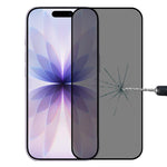 Film en verre trempé sérigraphié anti-espion pleine couverture, pour iPhone 17 Pro Max, pour iPhone 17 Pro, pour iPhone 17, pour iPhone Air, pour iPhone 16 Pro Max, pour iPhone 16 Pro, pour iPhone 16 Plus, pour iPhone 16