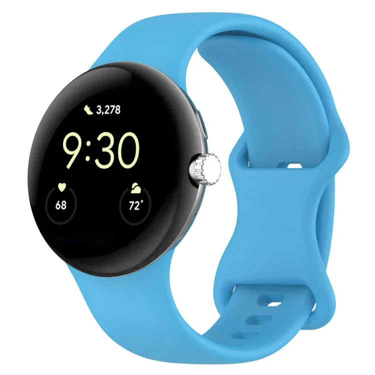 Bracelet Officiel en Silicone, Pour Google Pixel Watch 4 / Watch 3 45mm, Pour Google Pixel Watch 4 / 3 / 2 / 1 41mm