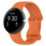 Bracelet Officiel en Silicone, Pour Google Pixel Watch 4 / Watch 3 45mm, Pour Google Pixel Watch 4 / 3 / 2 / 1 41mm