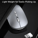 Yesido KB15 Souris Optique Sans Fil Rechargeable Slim 2.4G, KB15