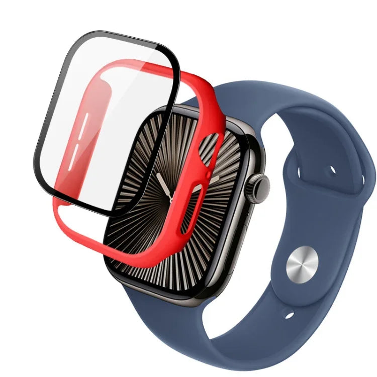 Boîtier de montre intégré imak avec film protecteur, pour Apple Watch Series 10/11 46 mm et 42 mm.