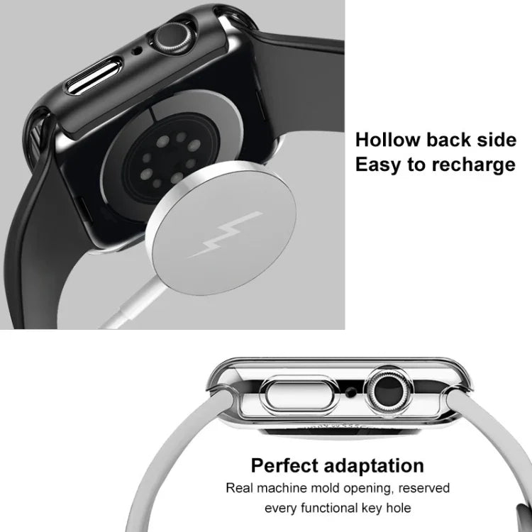 Boîtier de montre intégré imak avec film protecteur, pour Apple Watch Series 10/11 46 mm et 42 mm.