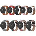 Bracelet de montre en cuir véritable à bout rond, pour Google Pixel Watch 4 / Watch 3 45 mm