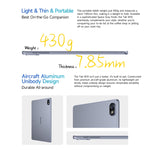 Ulefone Tab W10 Tablette WiFi, Android 14 10,1 pouces Unisoc T606 Octa Core, prise UE, Tab W10