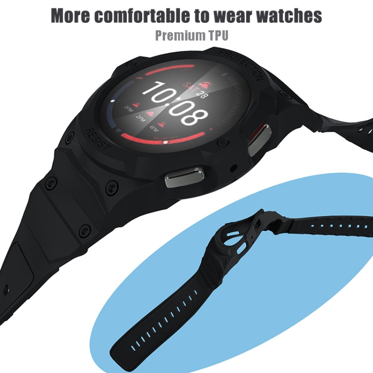 Bracelet de montre TPU intégré, Pour Samsung Galaxy Watch 7 44mm, Pour Samsung Galaxy Watch 7 40mm