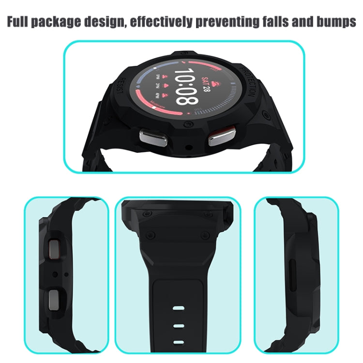 Bracelet de montre TPU intégré, Pour Samsung Galaxy Watch 7 44mm, Pour Samsung Galaxy Watch 7 40mm