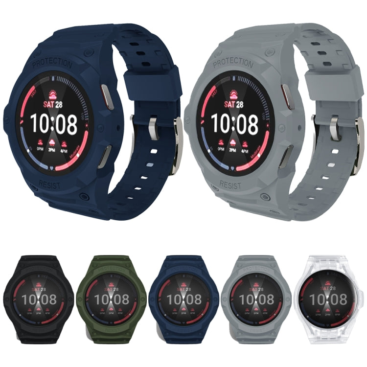 Bracelet de montre TPU intégré, Pour Samsung Galaxy Watch 7 44mm, Pour Samsung Galaxy Watch 7 40mm
