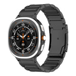 Three Beads Tortoise Buckle Titanium Steel Watch Band, For Samsung Galaxy Watch Ultra / Ultra 2025, For Samsung Galaxy Watch8 / Watch8 Classic