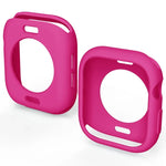 Étui de montre demi-couverture en TPU effet bonbon, pour Apple Watch Series 11/10 46 mm et 42 mm.