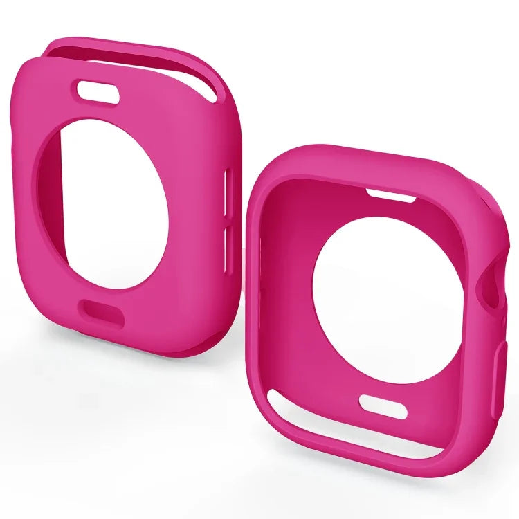Étui de montre demi-couverture en TPU effet bonbon, pour Apple Watch Series 11/10 46 mm et 42 mm.