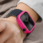 Étui de montre demi-couverture en TPU effet bonbon, pour Apple Watch Series 11/10 46 mm et 42 mm.