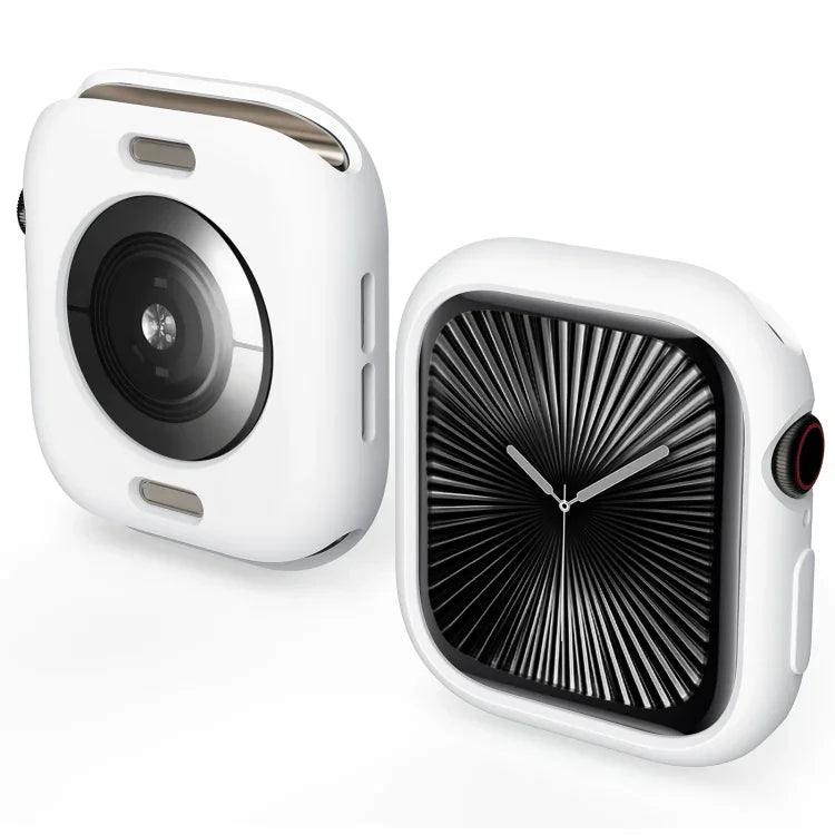 Étui de montre demi-couverture en TPU effet bonbon, pour Apple Watch Series 11/10 46 mm et 42 mm.