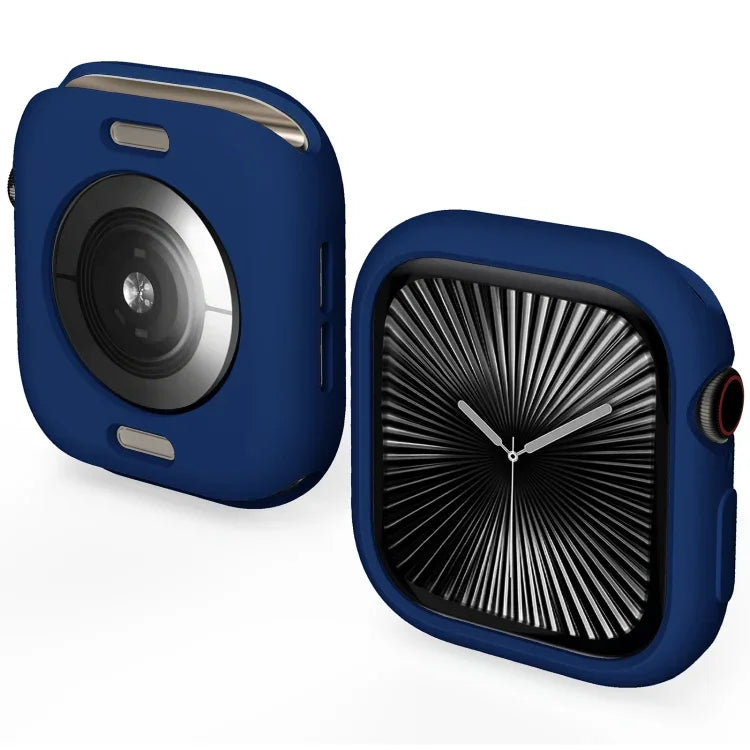 Étui de montre demi-couverture en TPU effet bonbon, pour Apple Watch Series 11/10 46 mm et 42 mm.