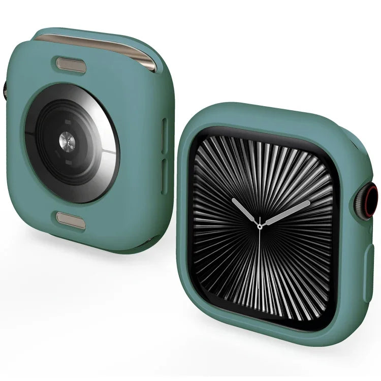 Étui de montre demi-couverture en TPU effet bonbon, pour Apple Watch Series 11/10 46 mm et 42 mm.