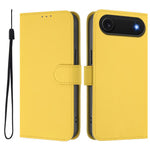 Coque de Téléphone en Cuir Couleur Unie au Toucher Agréable avec Cordon, Pour iPhone Air, Pour iPhone 16 Pro Max