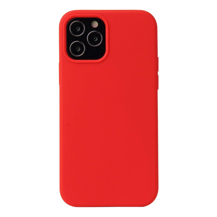 Solid Color Liquid Silicone Shockproof Protective Case, For iPhone 12 mini, For iPhone 12 / 12 Pro, For iPhone 12 Pro Max