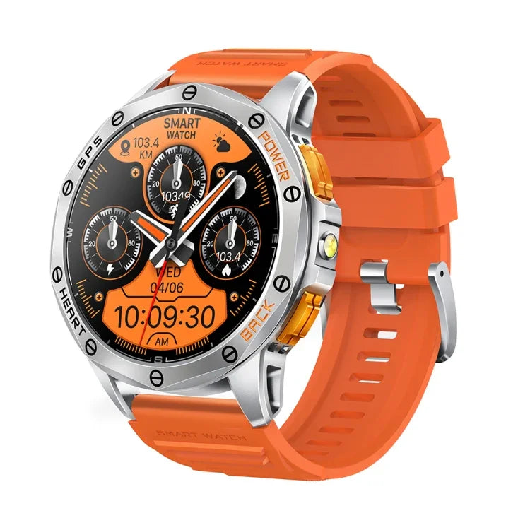 Montre connectée GPS sport LEMFO K67 avec écran AMOLED de 1,43 pouce, appels Bluetooth et suivi de la santé