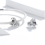 Perles Chapeau de Sorcière en Argent Sterling S925 Accessoires DIY pour Bracelet Collier, SCC1261