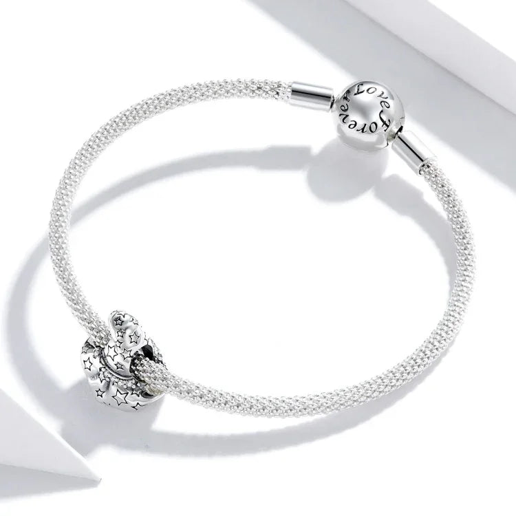 Perles Chapeau de Sorcière en Argent Sterling S925 Accessoires DIY pour Bracelet Collier, SCC1261