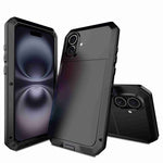 Coque de téléphone RedPepper Triple-proof en métal, Pour iPhone 17 Pro Max, Pour iPhone 17 Pro, Pour iPhone 17, Pour iPhone Air, Pour iPhone 16 Pro Max, Pour iPhone 16 Pro, Pour iPhone 16 Plus, Pour iPhone 16